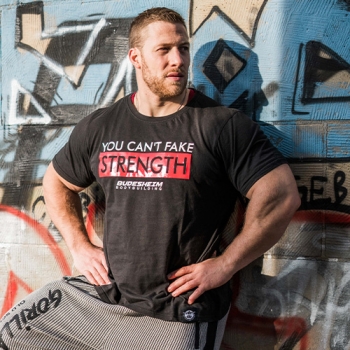 Shirt "Can't Fake Strength"