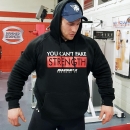 Hoodie "Can't Fake Strength"